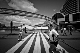 Running Man, Darling Harbour, Sydney - Steve Rutherford Landscape Photography Gallery